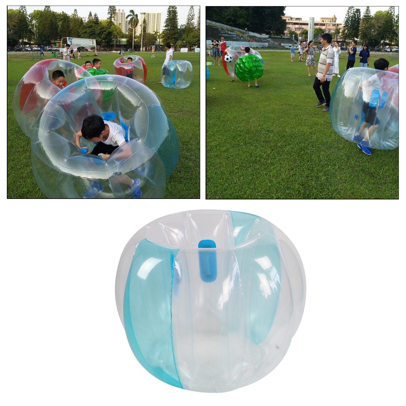 Kids Adult Inflatable  Bumper Bounce Ball Sumo Body Suits Fun Game Toy