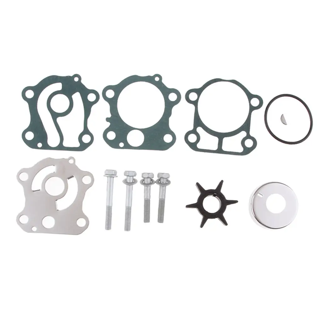 Water Pump Impeller Kit Rebuild Set 6H3-W0078-A0 Replacement for Yamaha Outboard