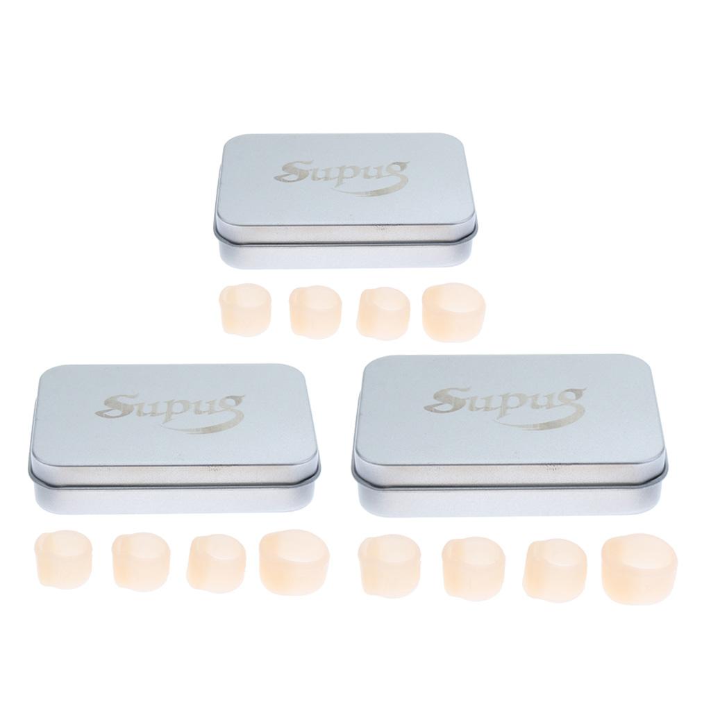 4Pcs Finger Fingertip Pick Plectrum Protector for Guzheng Pipa
