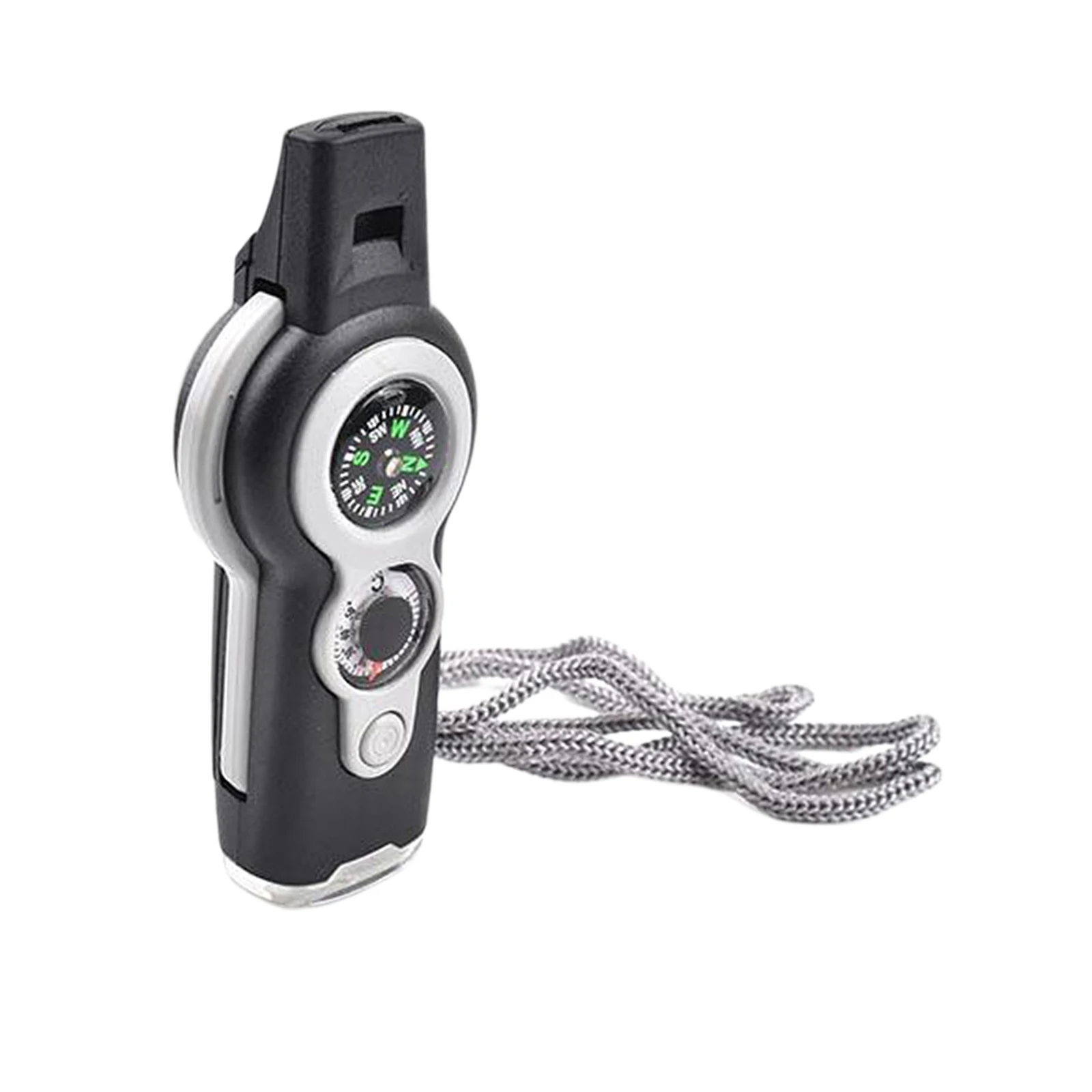 7In1 Survival Whistle Multifunktionales Rettungswerkzeug für Notfälle Camping 