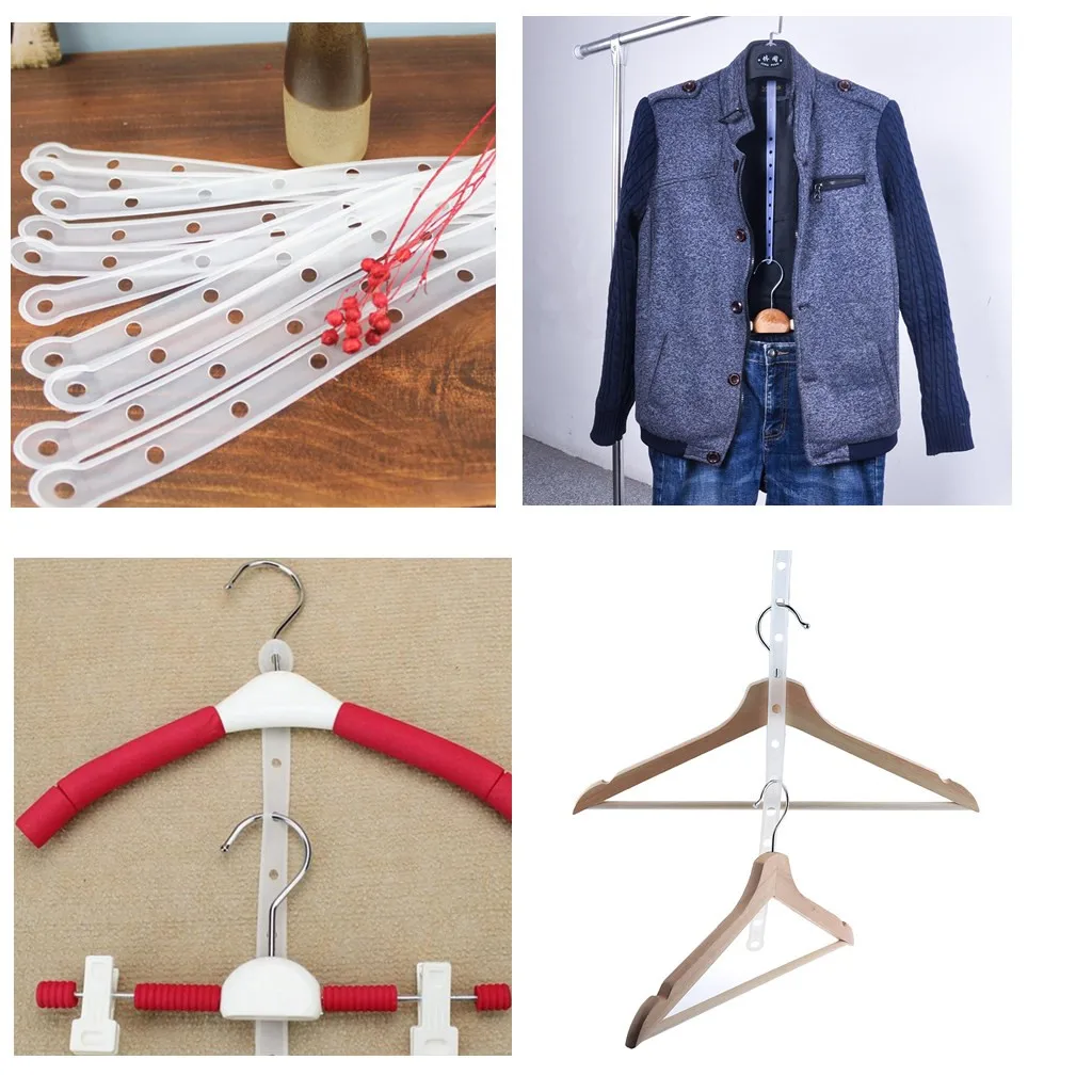 10x Suit Connecting Hanger Connector for Clothing Shop Displays Selling