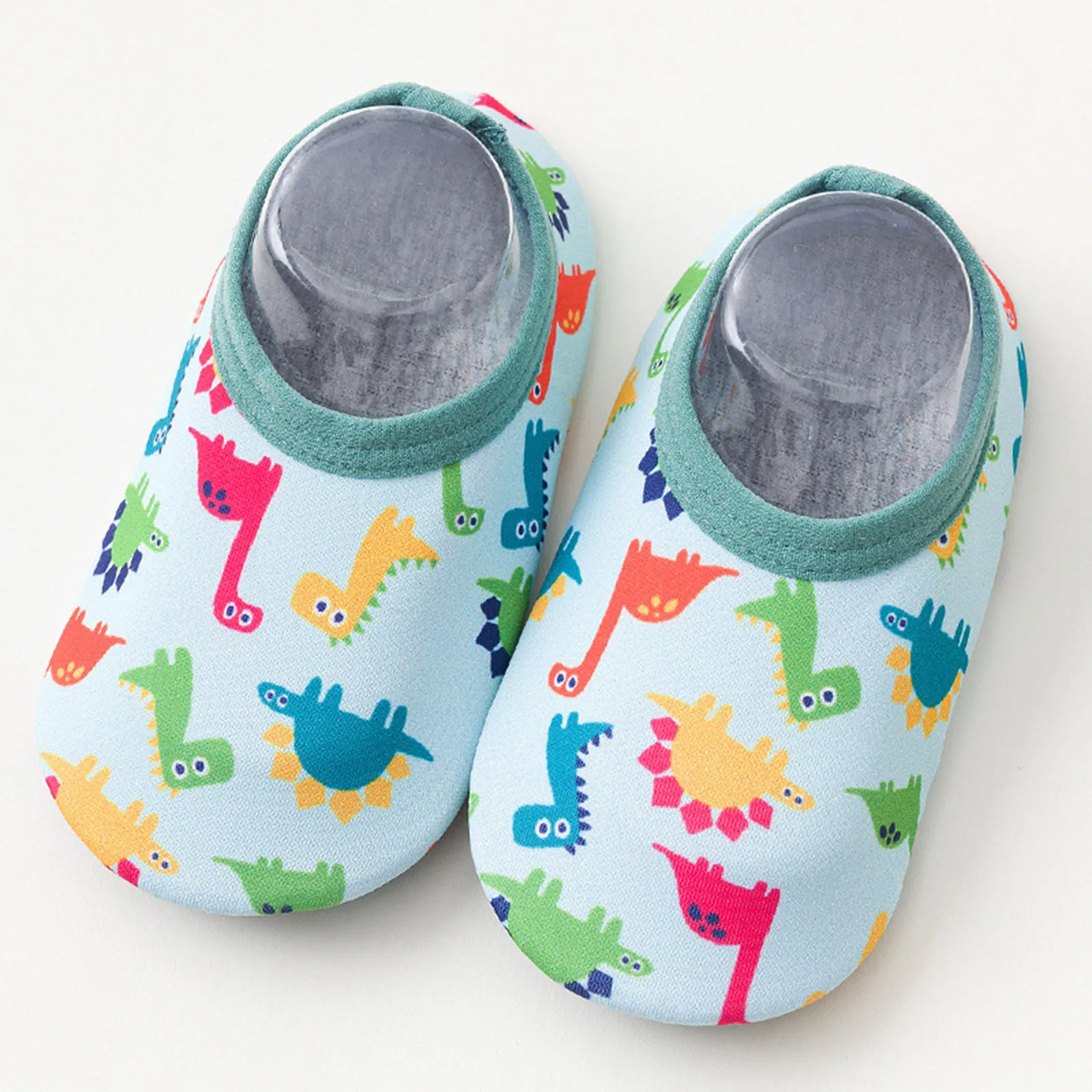 Light blue, 2-3 Years Cenlang Baby Kids Boys Girls Cartoon The Floor Socks Barefoot Aqua Socks Non-Slip Shoes