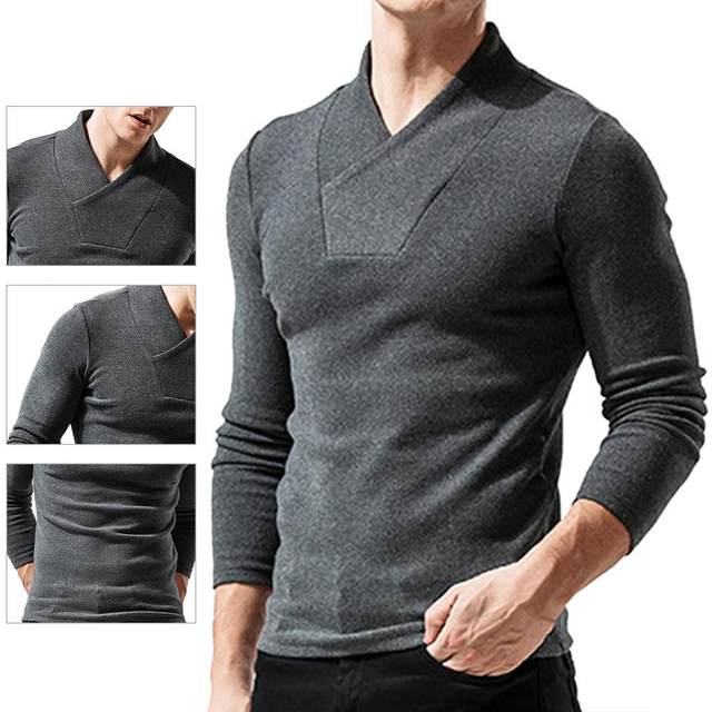 V Neck Long Sleeve Tshirts For Men - Buy V Neck Long Sleeve Tshirts For Men  online in India