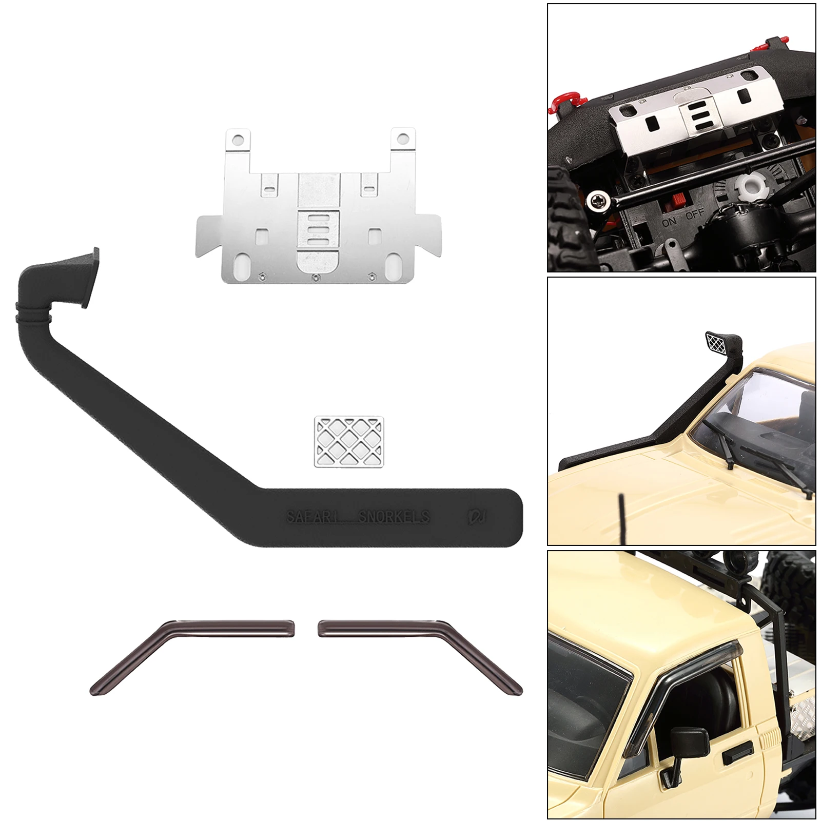 Decoration Upgrades Model Parts Kit for WPL C14 C24 RC Truck Crawler Spare