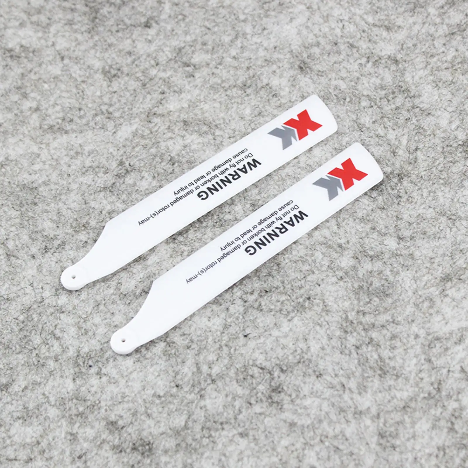 2 Pieces Propeller Blade K100.005 Accessories Durable Lightweight for Wltoys XK K100 K110 RC Airplane Aircraft