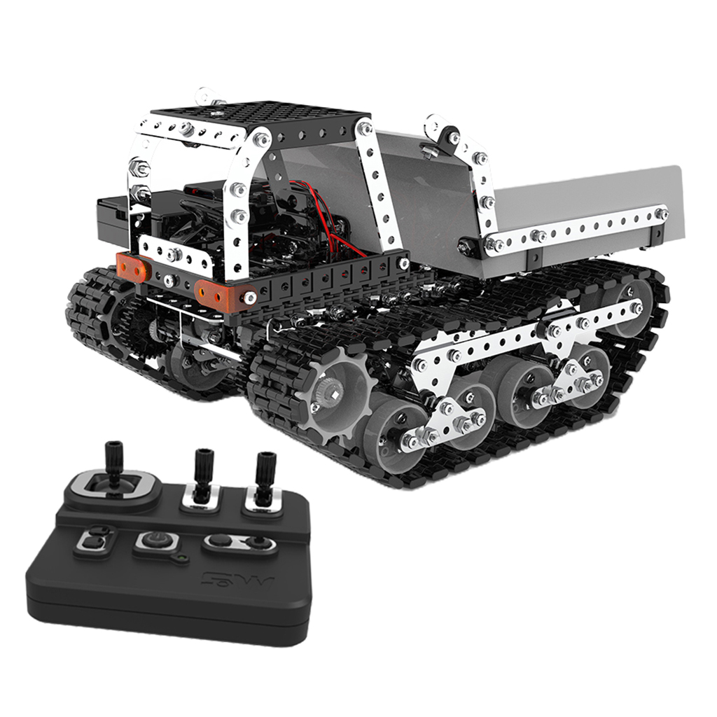 Remote Control Track Tipper Assembly RC Truck - 934 Pieces DIY RC Crane - for Kids Adults Birthday Christmas Gift