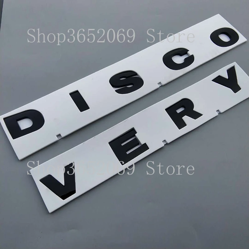 car window decals ABS Letters Emblem for Land Rover DISCOVERY 3 4 HSE V8 Car Styling Refitting Hood Middle Trunk Nameplate Logo Decoration Sticker funny truck stickers