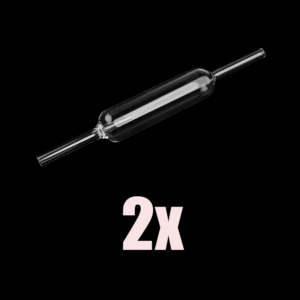 2-pack Aquarium Planted Tank CO2 Monitor Bubble Counter Easy To Install