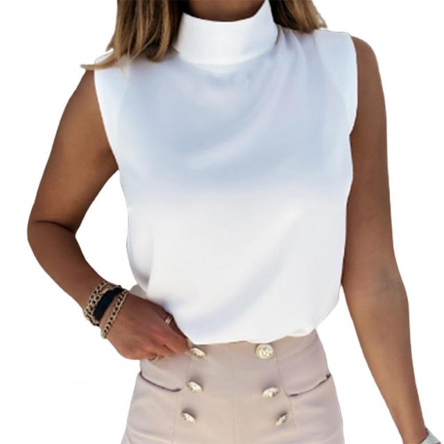 Biurowa bluzka dla pań kamizelka moda elegancka jednokolorowa bez ramiączek Pad stojak kołnierz bluzka koszula Streetwear bluzki do pracy tanie i dobre opinie CN (pochodzenie) POLIESTER COTTON NONE REGULAR Dla osób w wieku 18-35 lat tops BEZRĘKAWNIKI Sukno T-shirt WOMEN Na co dzień Biurowa bluzka dla pań kamizelka moda elegancka jednokolorowa bez ramiączek Pad stojak kołnierz bluzka koszula Streetwear bluzki do pracy tanie i dobre opinie CN (pochodzenie) POLIESTER COTTON NONE REGULAR Dla osób w wieku 18-35 lat tops BEZRĘKAWNIKI Sukno T-shirt WOMEN Na co dzień