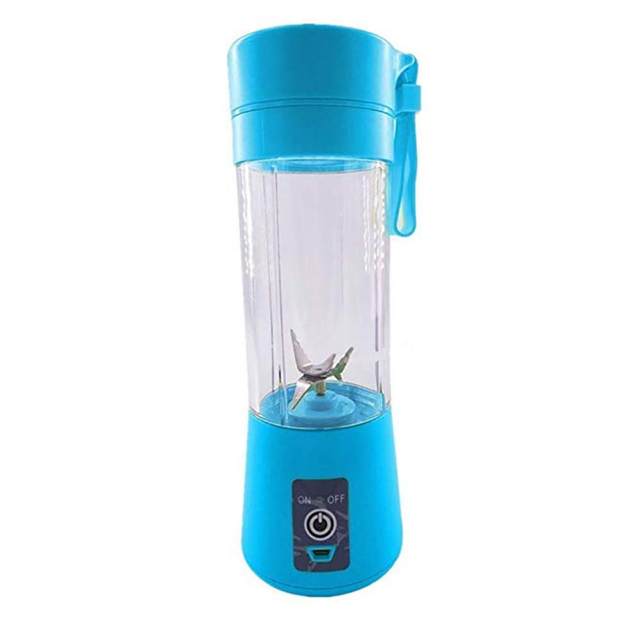 Portable Blenders for Shakes & Smoothies 2.8 Oz Personal Size Blender Fruit  Juicer USB Rechargeable with 6 3D Blades Handheld Blenders for Sports Travel  and Outdoors 