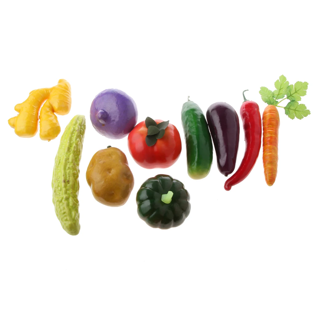 Realistic Artificial Vegetable Model Imitation Fake Food for Cabinet Display