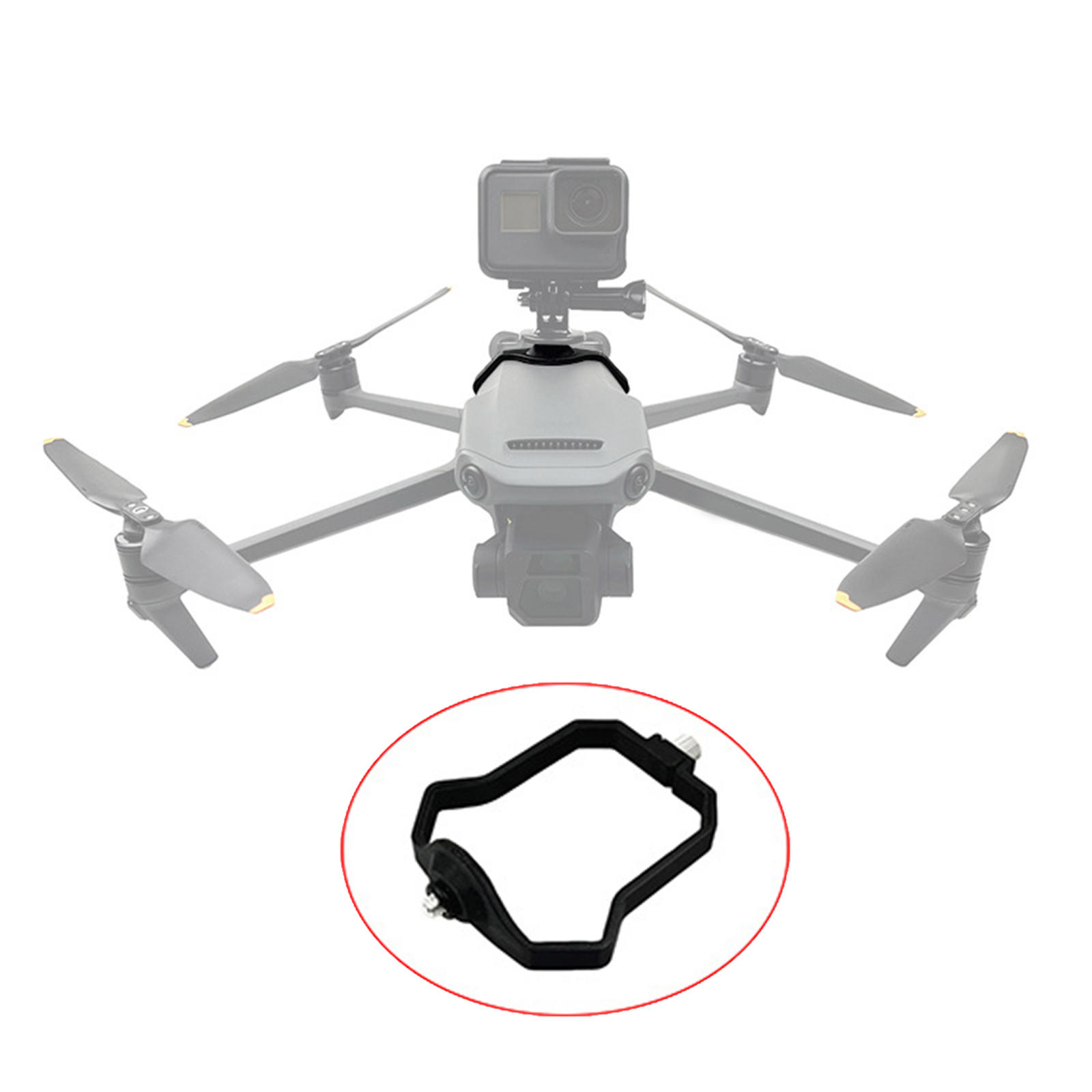 Expansion Bracket Mount Holder for DJI MAVIC 3 Drone Combo Go-Pro Action Camera Drone Accessories Kits Tools
