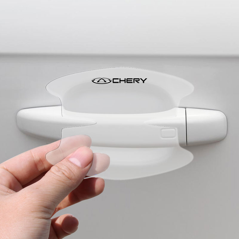 8pcs Car Door Handle Sticker Automotive Emblem Stickers For Chery Tiggo 7 Pro 8 4 5 3 2 T11 5X Amulet Fora QQ IQ Fulwin Arrizo 5 8pcs Car Door Handle Sticker Automotive Emblem Stickers For Chery Tiggo 7 Pro 8 4 5 3 2 T11 5X Amulet Fora QQ IQ Fulwin Arrizo 5