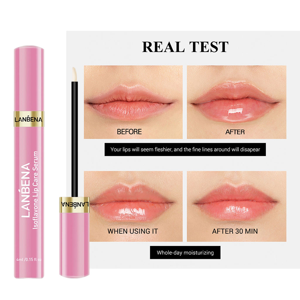 1 Piece Lips Serum Repairing Plumper Promote Luster Resist Aging for Lips Care Travel lips Serum  Gifts For Womens