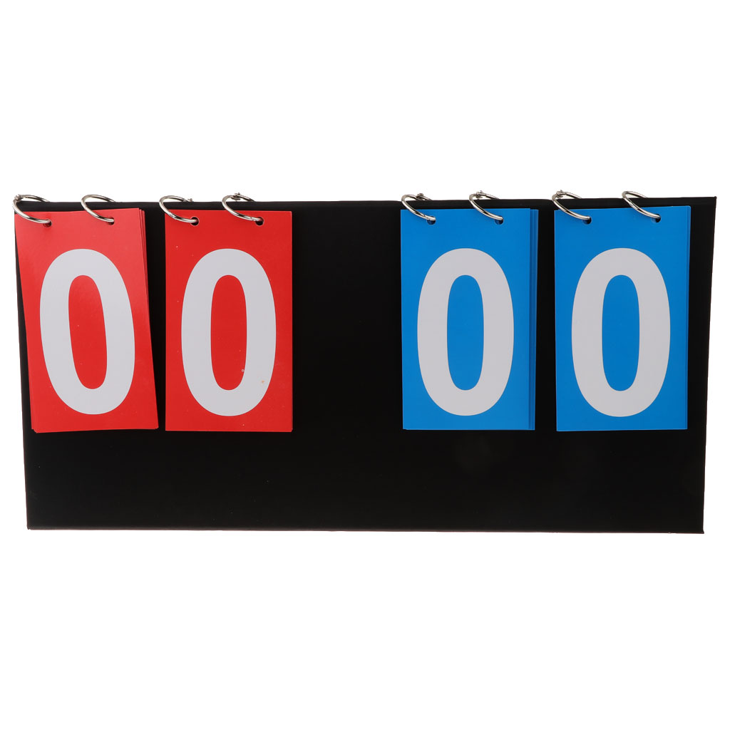 4 Digital Portable Table Top Scoreboard  for Basketball, Table Tennis