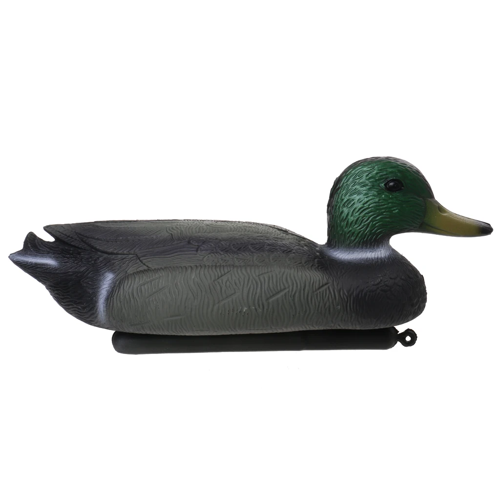 Lifelike 3D Duck Decoy PE Sturdy Durable  Hunting Decoy Lightweight