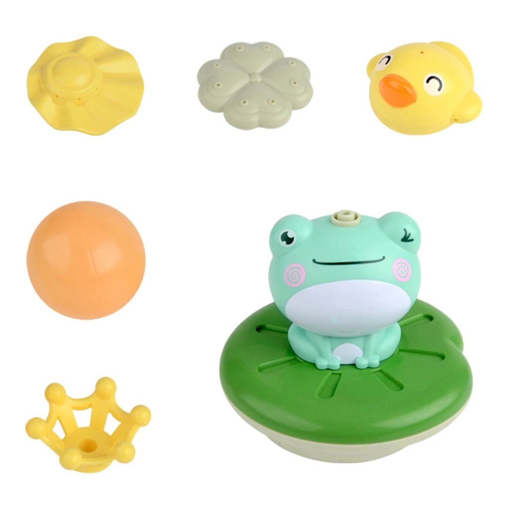 Electric Toddlers Baby Bath Toy Cute Animal Frog Sprinkler Water Games