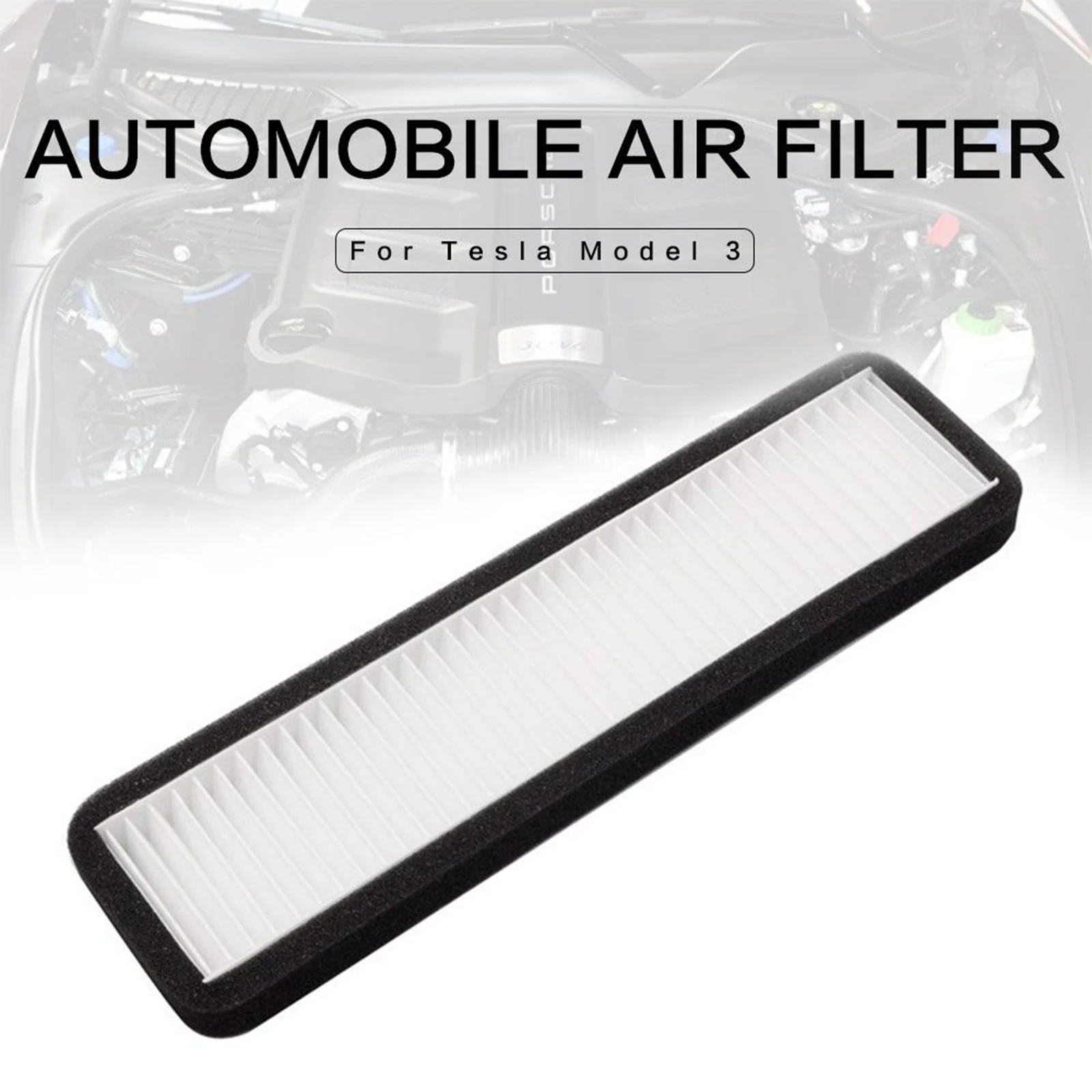 Durable Air Conditioning Inlet Filter Replacement Effective Blocking PM2.5 Direct For Tesla Model 3 Y 19-21 Car Accessories