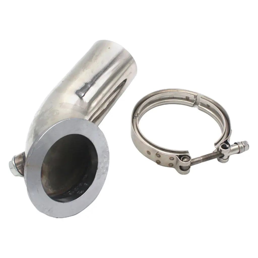 Turbo Exhaust Downpipe Elbow 90 Degree & Hy35 HX He351 V-band Flange Clamp