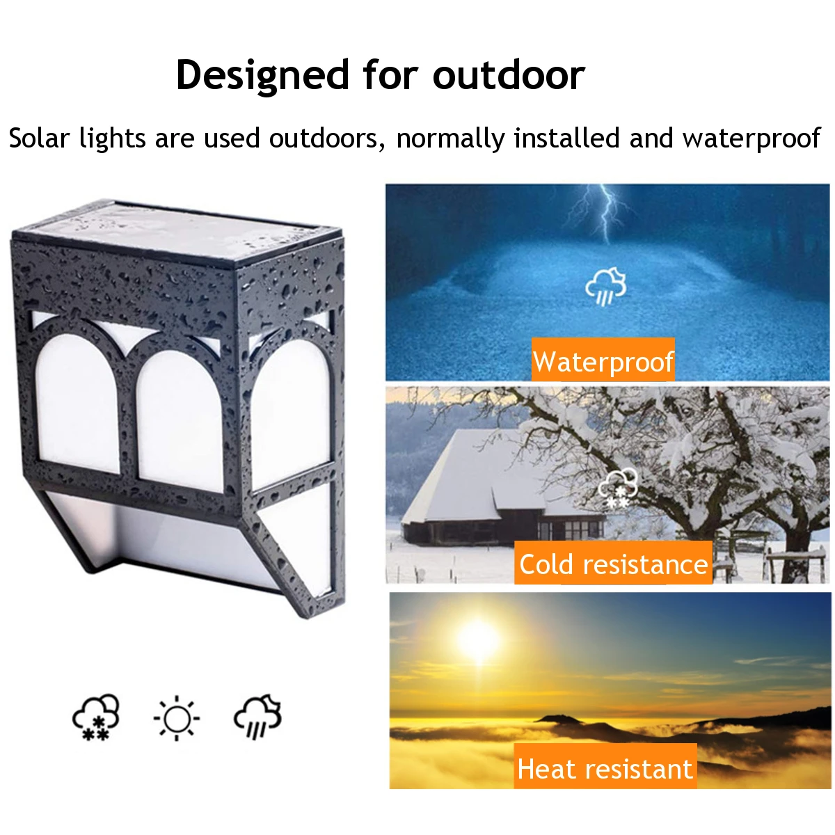 RGB LED Solar Wall Street Light Automatic Lamp Waterproof Outdoor Garden led floodlight outdoor