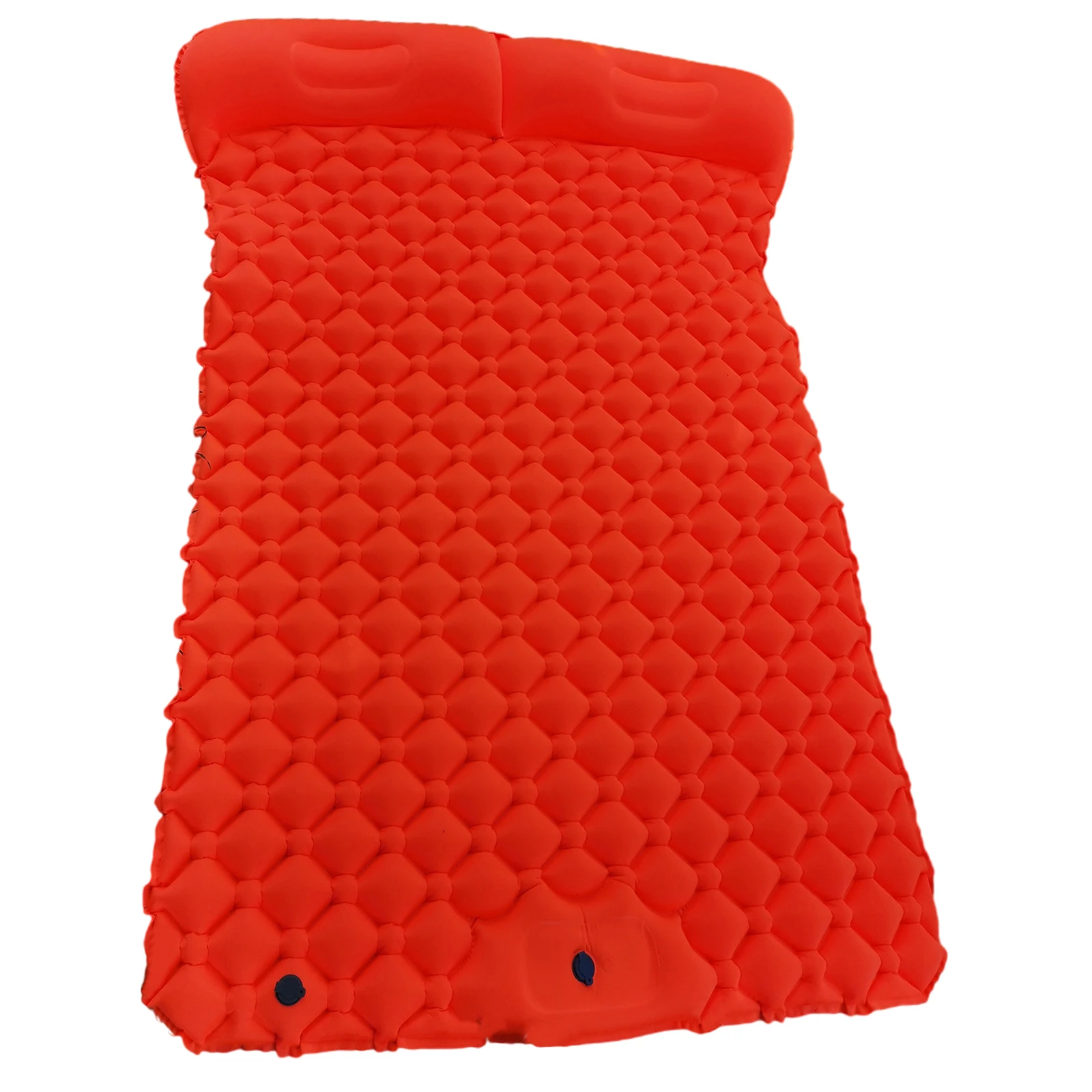Double Sleeping Pad Travel Camping Inflatable Air Mattress With Pillow Inflating Roll Mat Compact Ultralight Sleep Mat