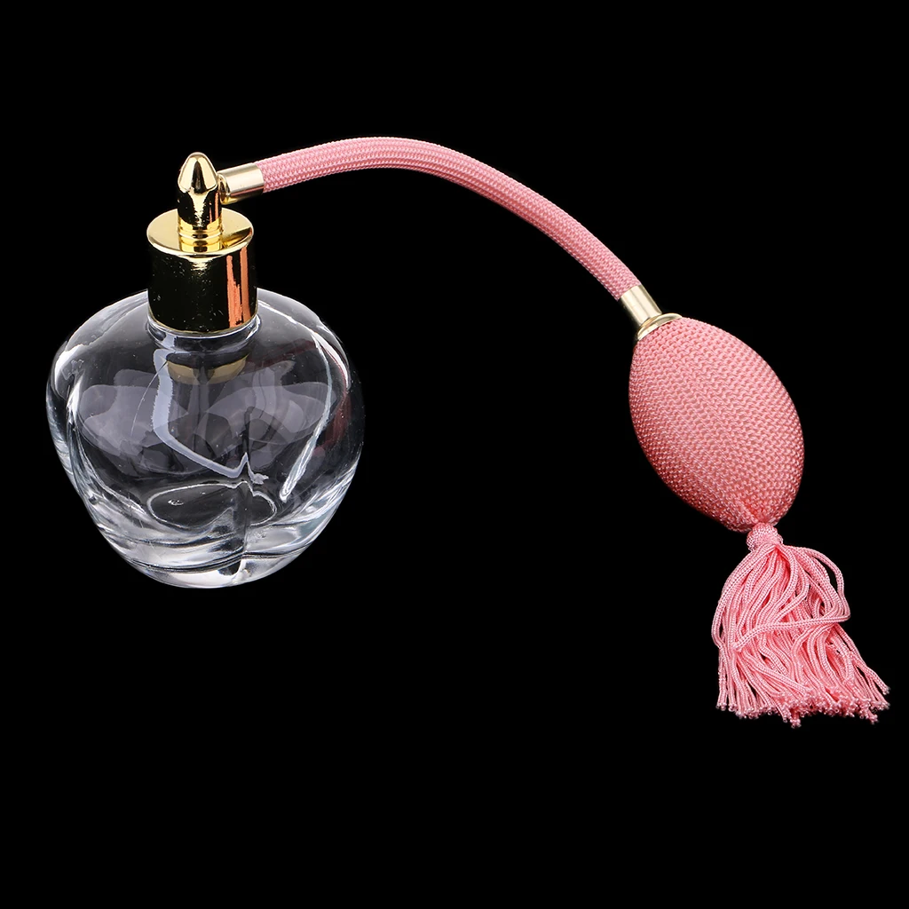 Vintage Style Crystal Refillable Perfume Bottle Spray Atomizer Bottle 100ml