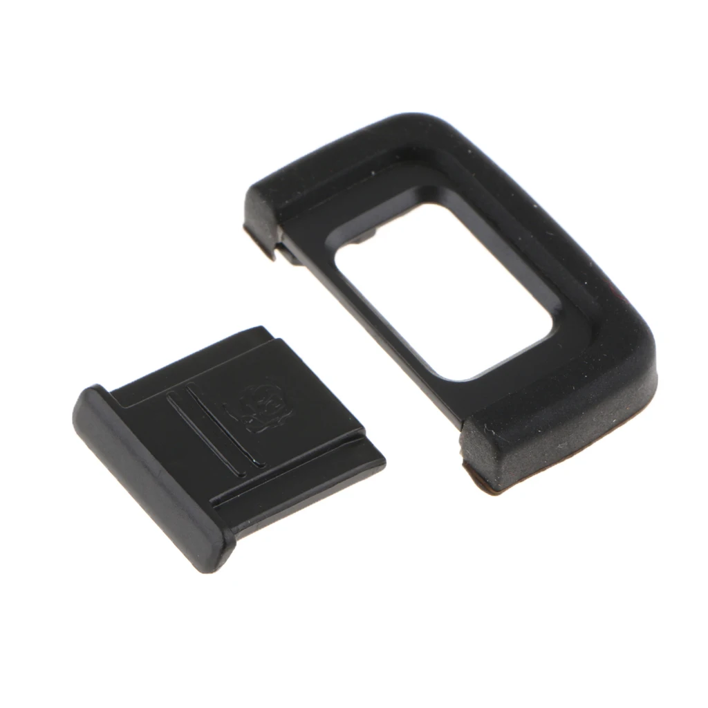 1 Piece Viewfinder Eyecup Eyepiece with Hot Shoe Cover for Nikon D3400/D5600