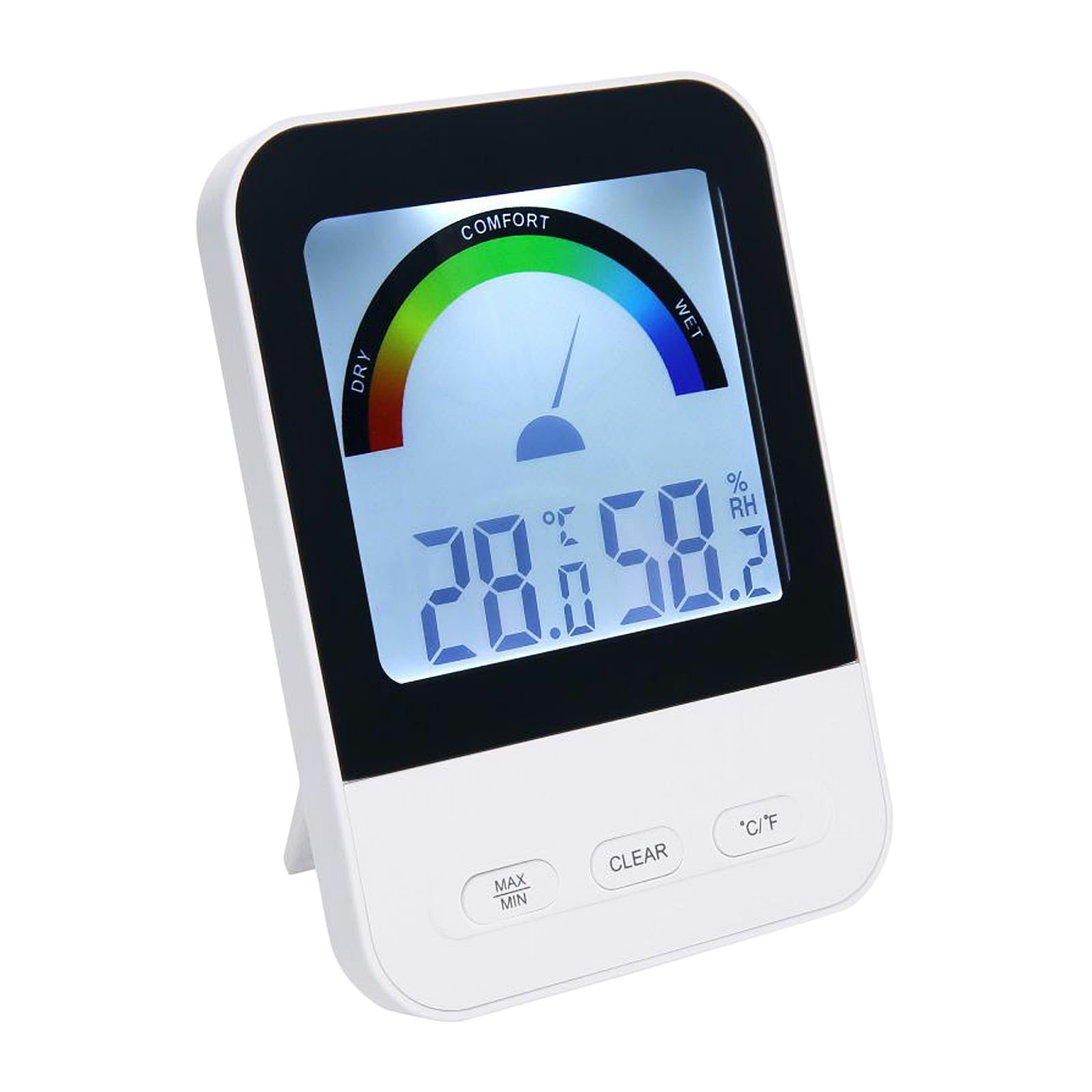 Mini Digital Indoor Thermometer Hygrometer Home Travel Temp Humidity Gauge