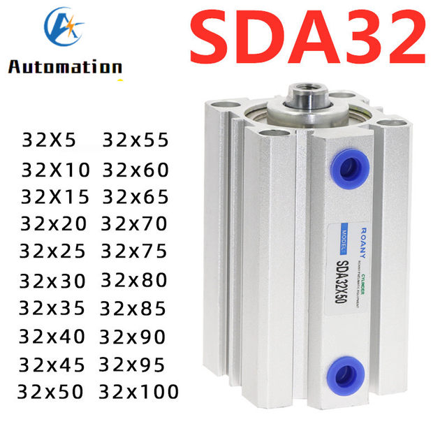 Amazon.co.jp: コンパクトシリンダ SDAシリーズ SDA20 SDA25
