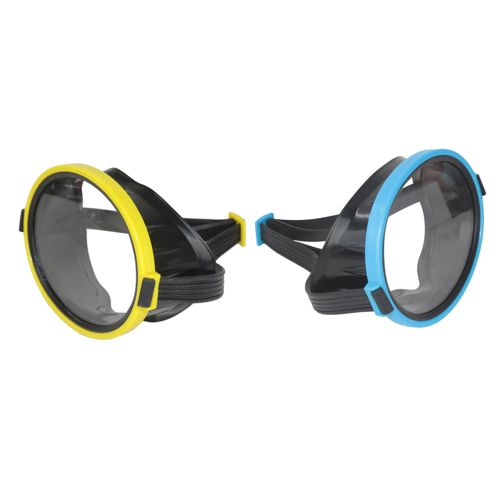 Retro Kid Oval Diving Mask No Fogging Single Lens Swim Goggles Eyewear Masks Scuba Free Dive Silicone Eyewear Equipment