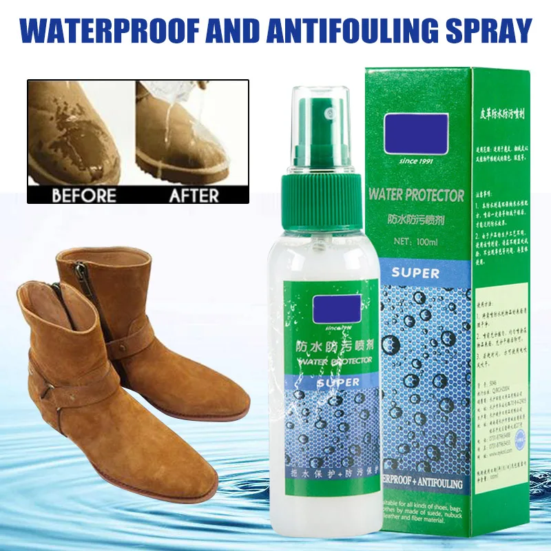 os protetores da mancha da pulverizam waterproof pulverizador das sapatas antifouling