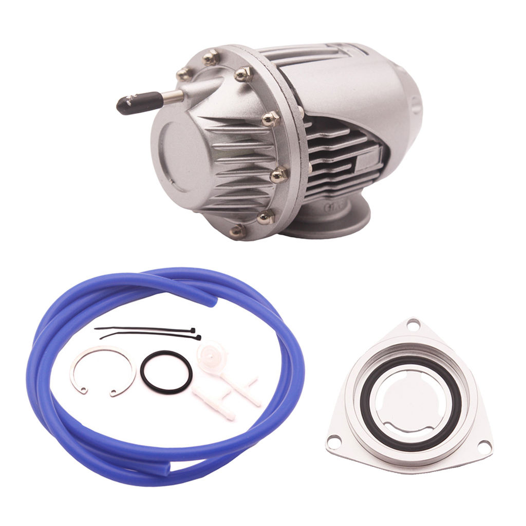 1 Set Car Turbo Billet Blow Off Valve With Adapter Dump Valve For  Hyundai Coupe/Sonata/Veloster 2010-2017 CNC Car Accessories