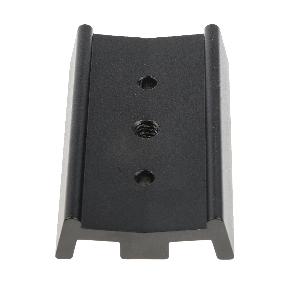 Metal Telescope Dovetail Mounting Plate for Equatorial Tripod Long Version - 70mm (Black)