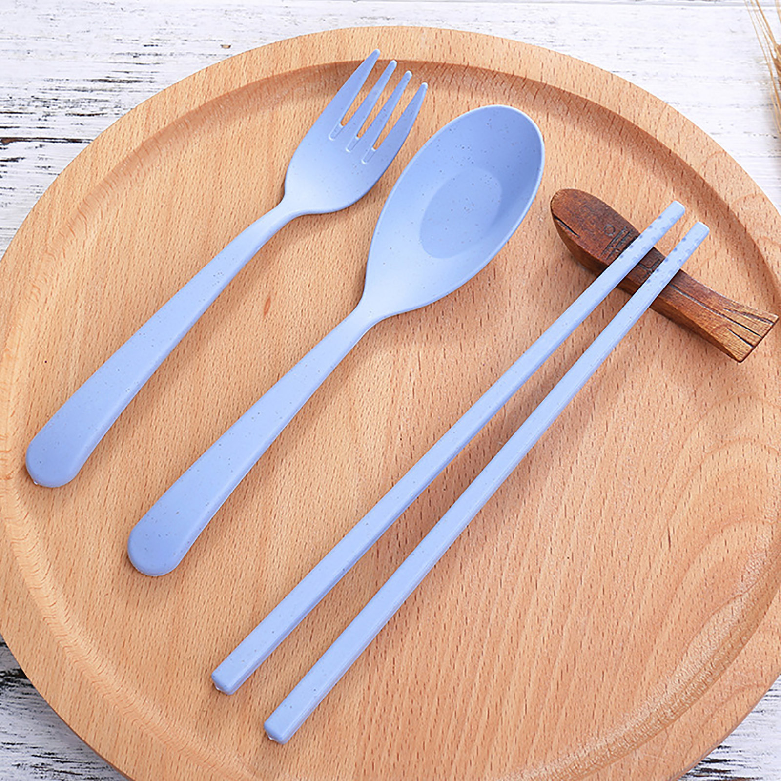 Lot De 6 Pochettes Réutilisables Pour Couverts - Pour Baguettes, Cuillères, Fourchettes, Idéal Voyage Et Pique-nique