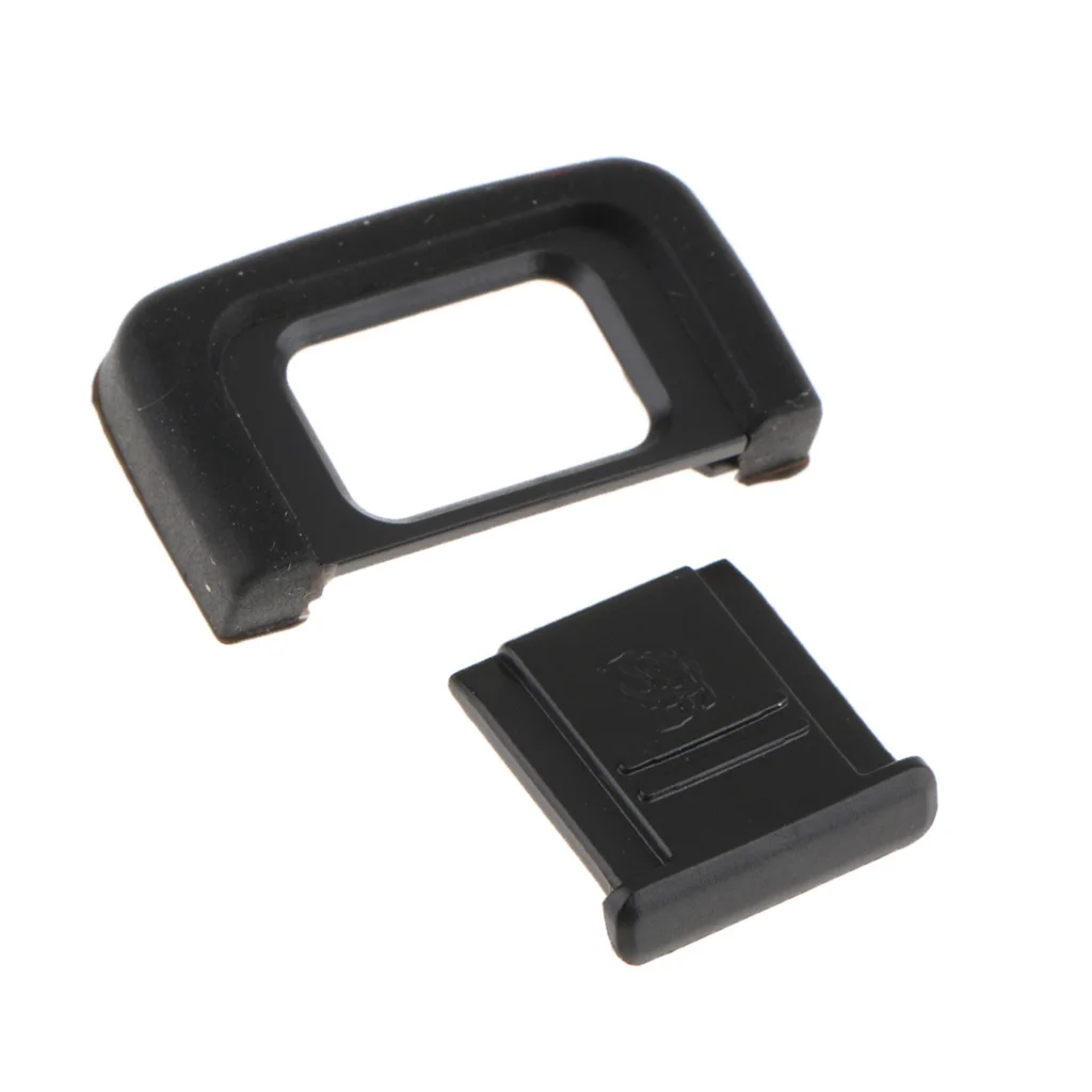 1 Piece Viewfinder Eyecup Eyepiece with Hot Shoe Cover for Nikon D3400/D5600