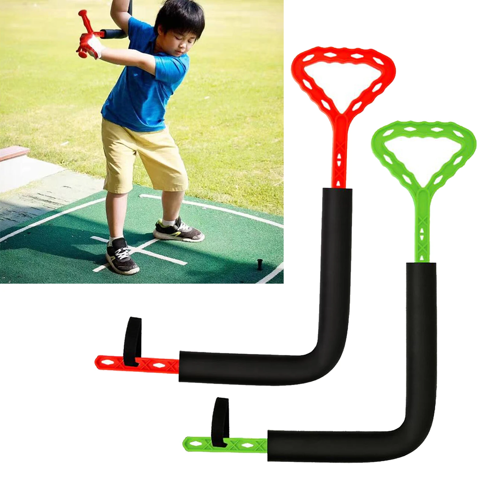 Golf Swing Gesture Guide Training Aid Wrist Arm Corrector Control Trainer