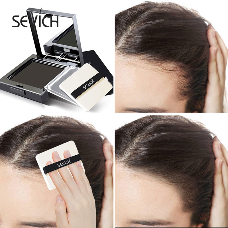 Best of Sevich Instantly Water Proof Hair Line Powder In Hair Color Edge Control Hair Line Shadow Makeup Hair Concealer Root Cover Up Reviews & Tips - Image 4