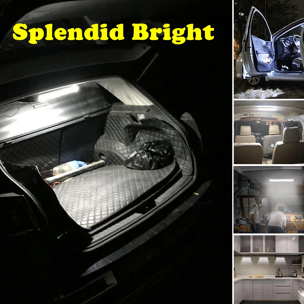 led luz de leitura do carro dome interior barra tira teto lâmpada iluminação para gabinete rv camper trailer motorhome caravana