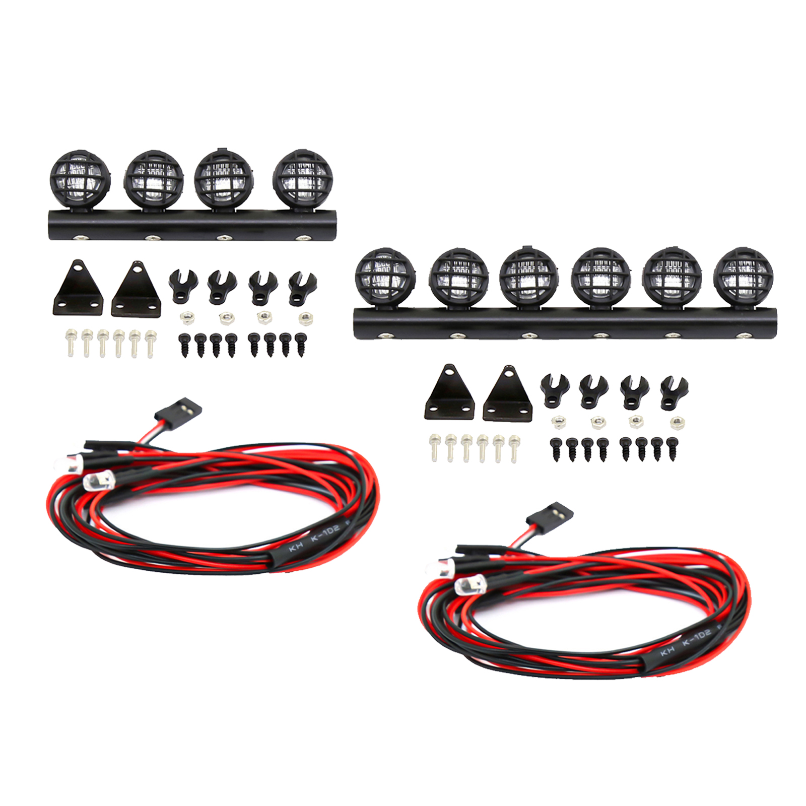 Premium RC LED Lights Bright LED Bar Kit Easy to Install with Accessories