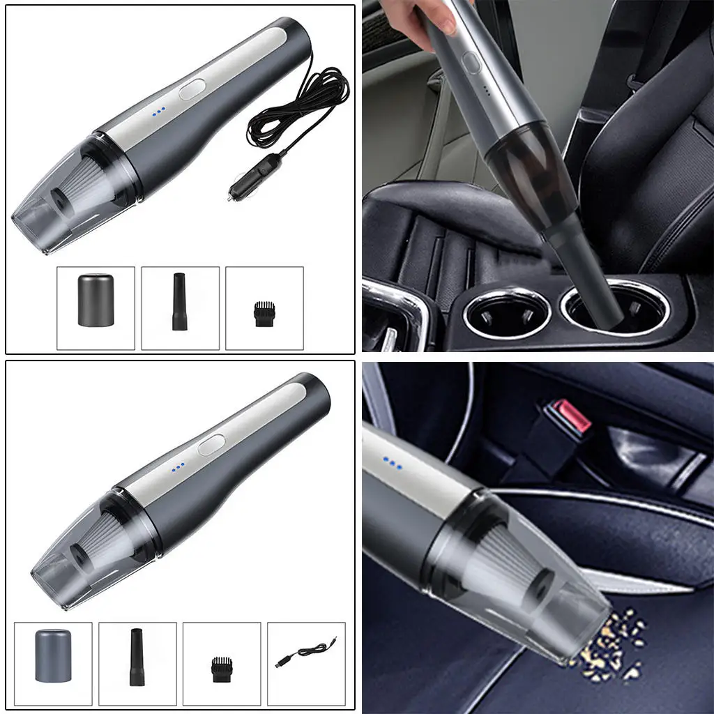 Car Vacuum Cleaner Three-Layer HEPA Filter Fit for Interior Detailing