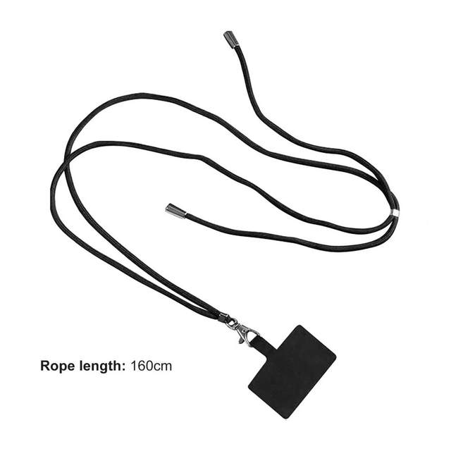 Colgante para móvil Universal con tarjeta adaptadora, largo 160 cm, Blanco