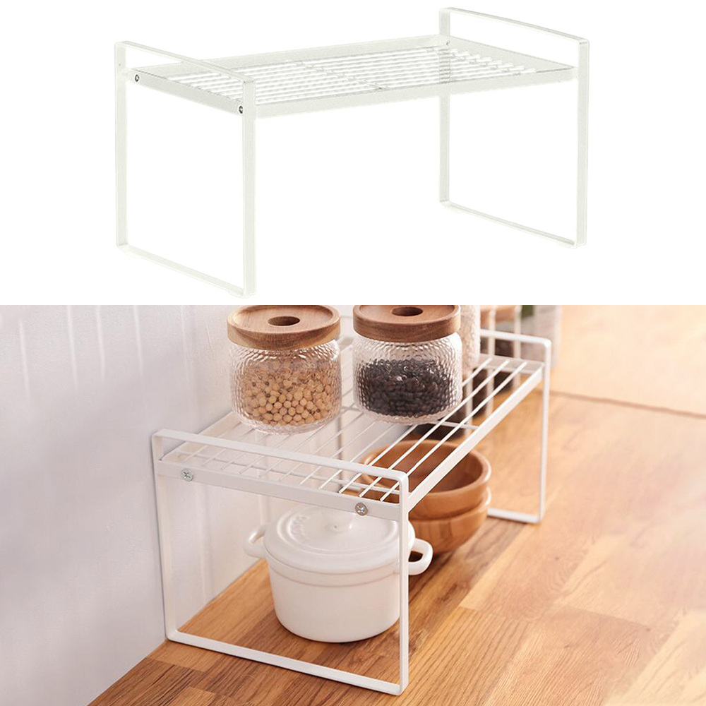 Kitchen Stand Storage Space Organizer Drying Rack Plate Storage Shelf Rest