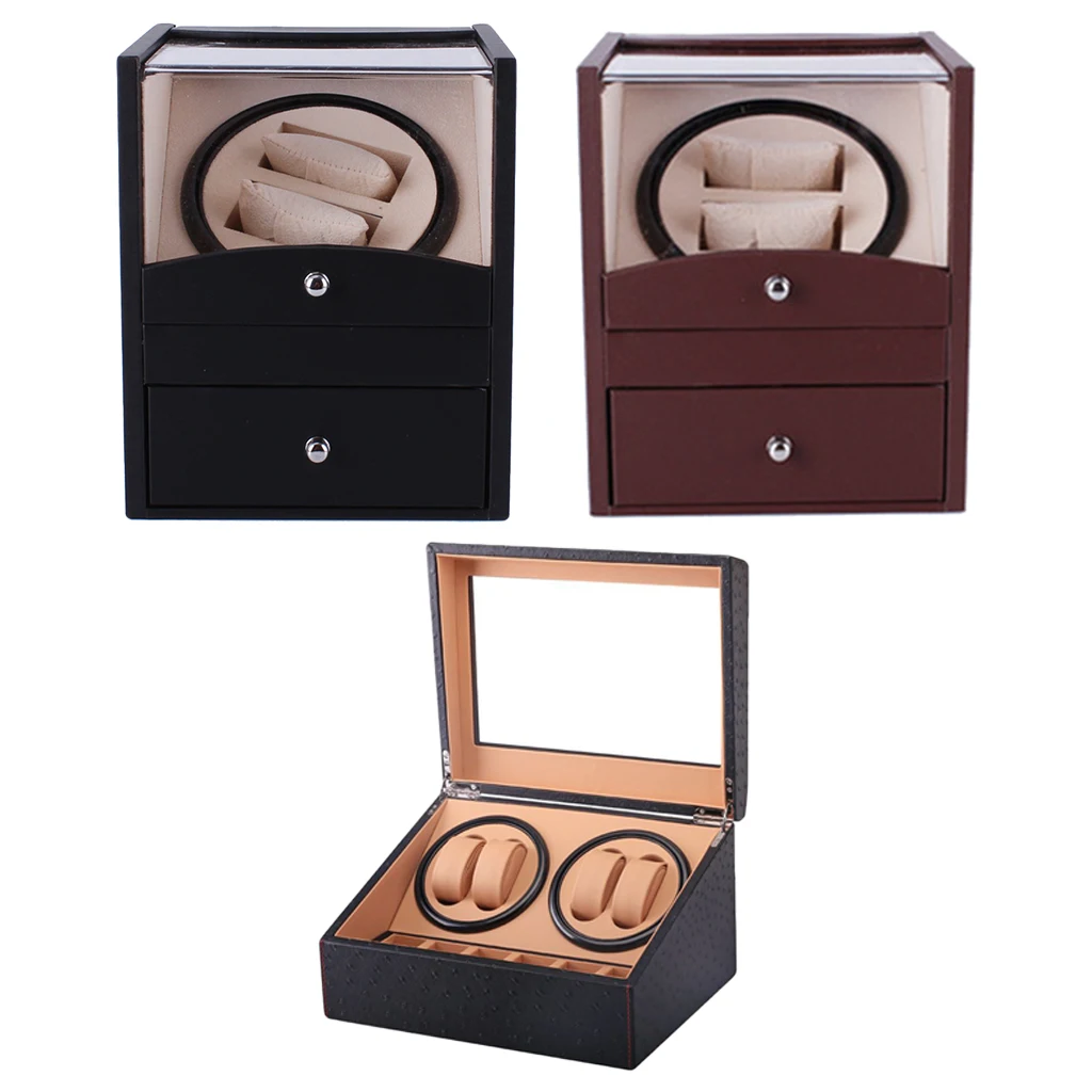 Automatic Rotation Watch Winder Winding Collector Case Box Mechanical Watch