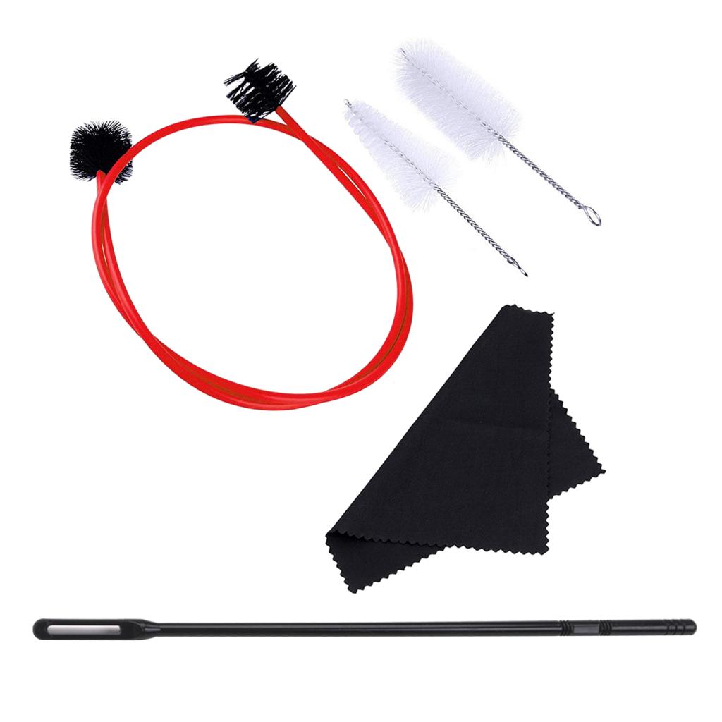 Trumpet Parts Maintenance Cleaning Care Kit 3 Brushes Trumpet Brush For Trumpet Brass Instruments Parts Accessories