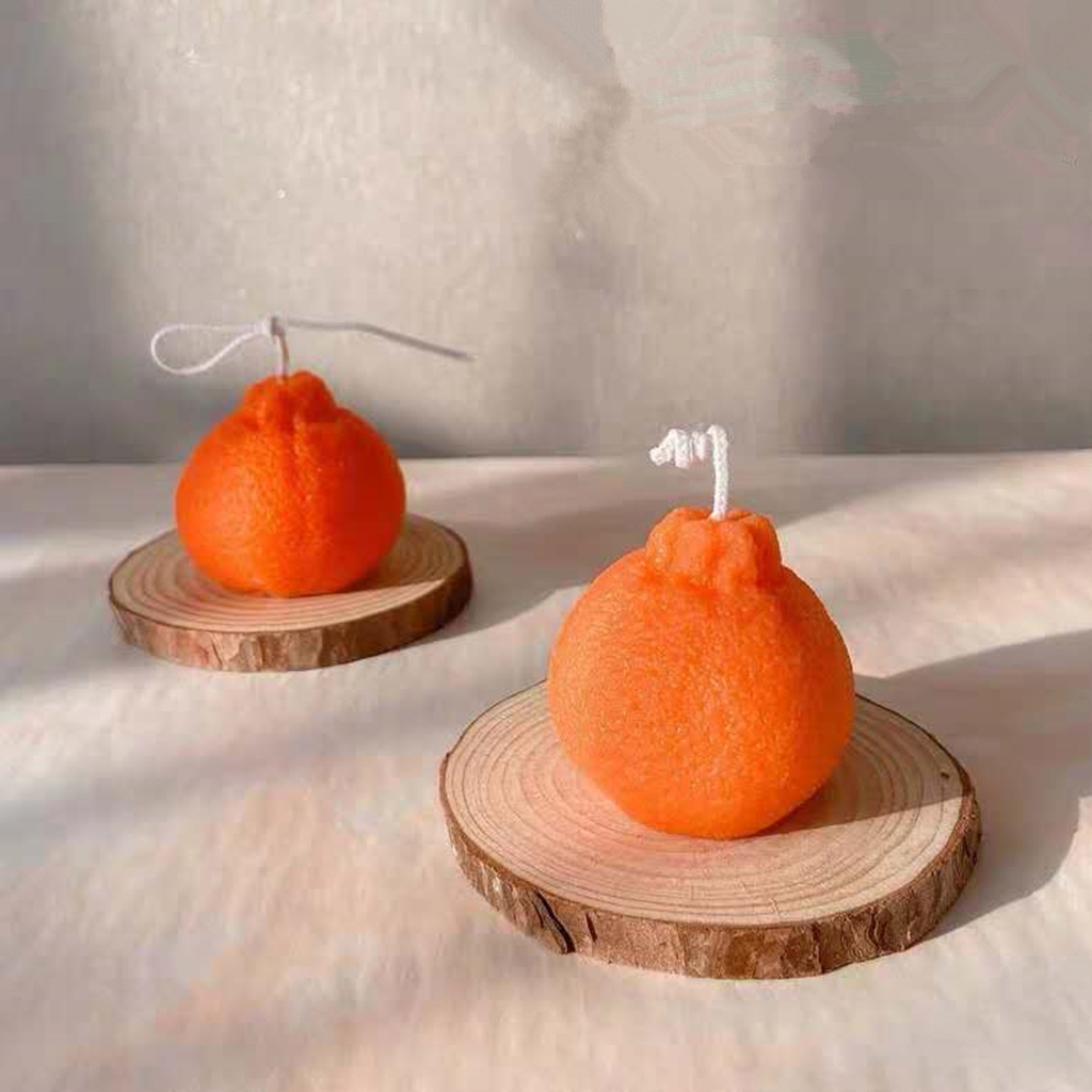 Handmade Scented Candles Fruit Shape Aromatherapy Soy Wax Candle Fragrances Nordic Living Room Bar Home Decor Photo Props