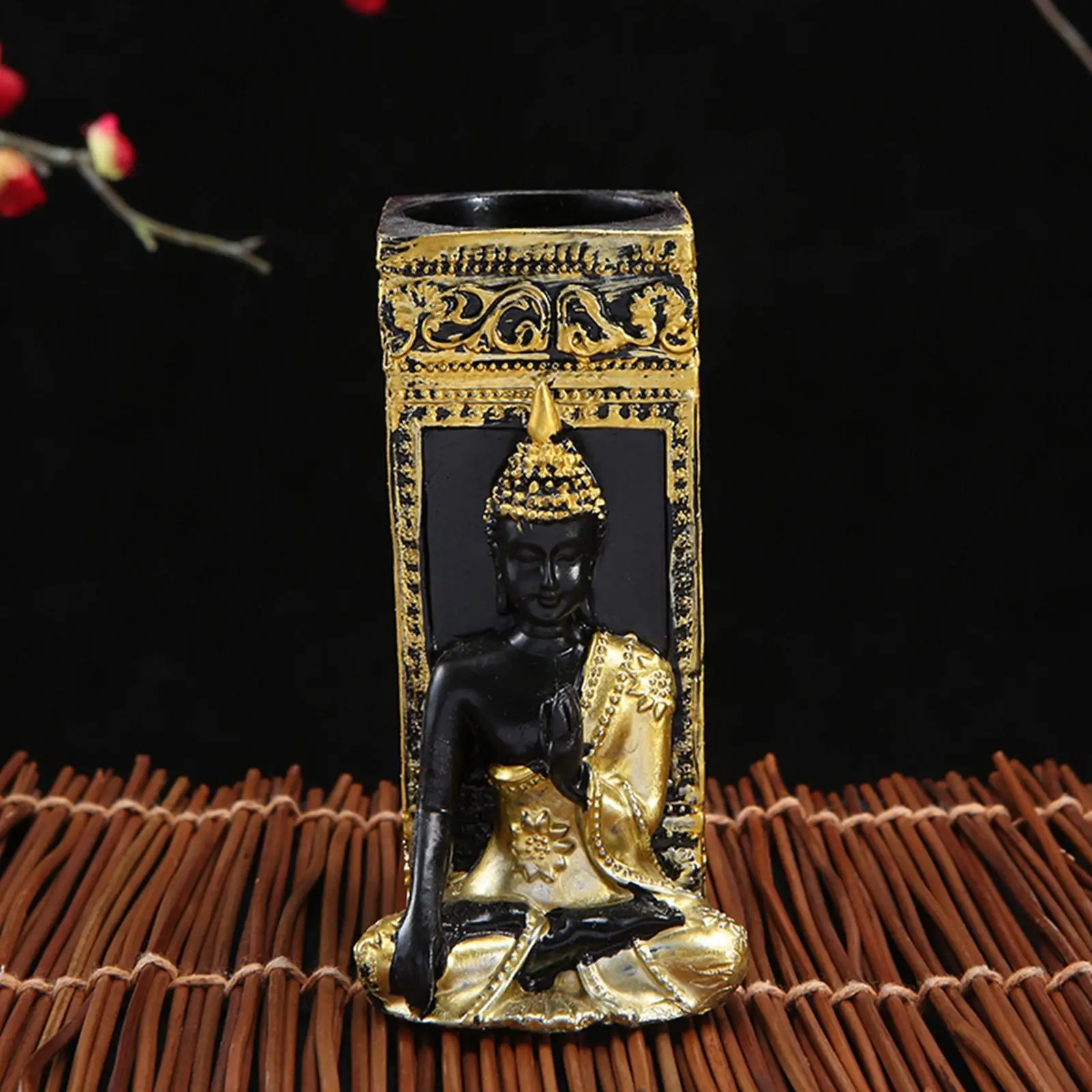 Buddha Sculpture Ornaments Crafts Miniature Gift Accessories Arts Missionary Fengshui Figurine Figurines for Home Decor Garden