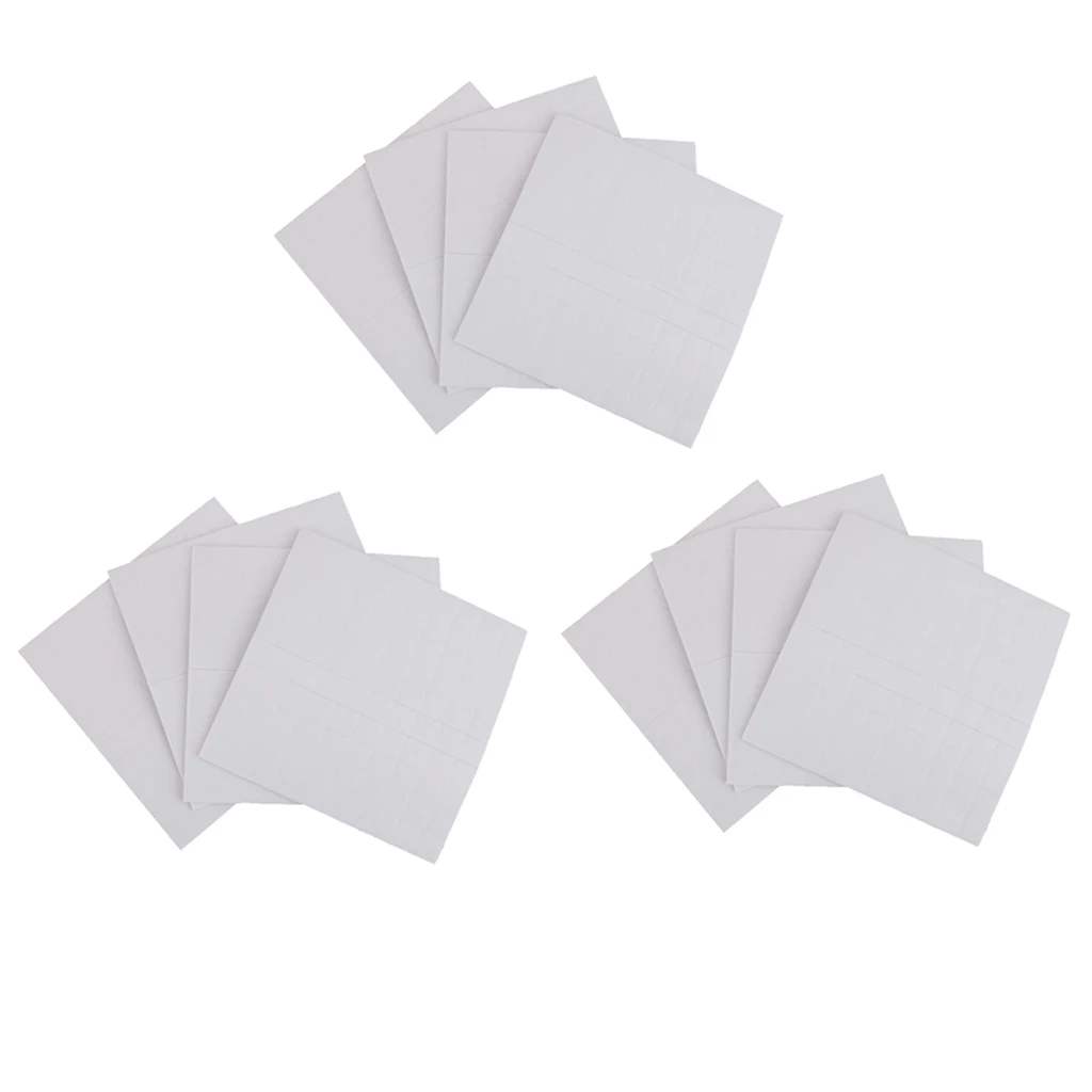 36Pcs Double Sided Self Adhesive Foam Pads Square Sticky Fixer 3D Effect 2mm