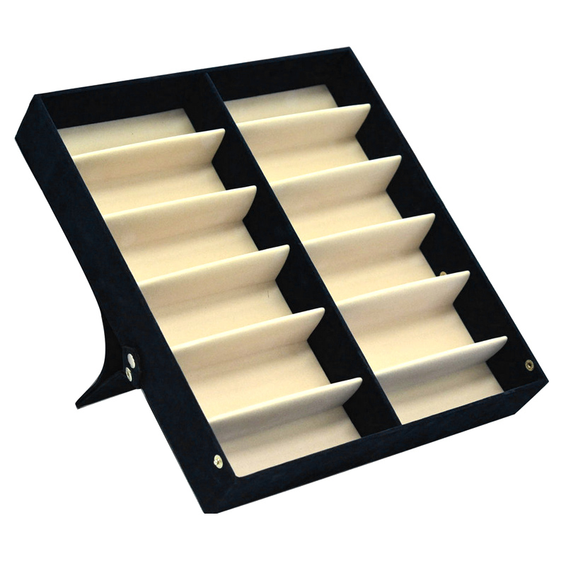 Sol Caixa De Armazenamento, Organizador Rack, 12 Pares