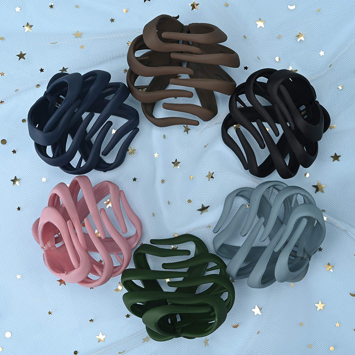 Best of Large Claw Clips Big Claw Hair Clips For Women Non Slip Grip Octopus Clip Banana Clips Claw Hair Clip Jaw Clips For Thick Thin Reviews & Tips