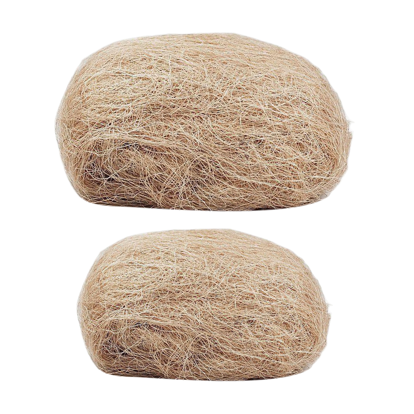 Natural jute silk outdoor fire kindling drilling wood flint tinder oil silk sucker bird nest handmade cage outdoor indoor